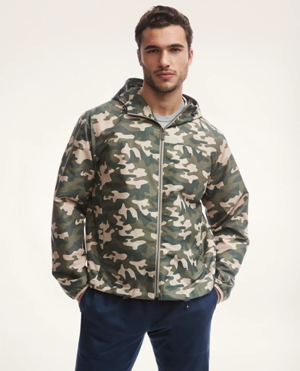 Water Repellent Camouflage Windbreaker, image 1