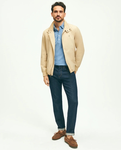 Cotton Blend Harrington Jacket, image 1