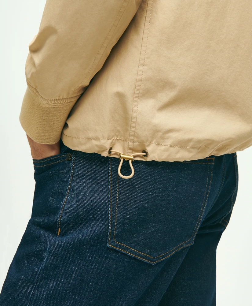 Cotton Blend Harrington Jacket, image 5