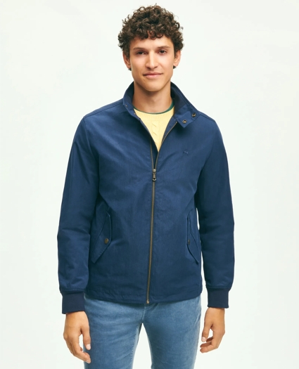 Cotton Blend Harrington Jacket, image 1