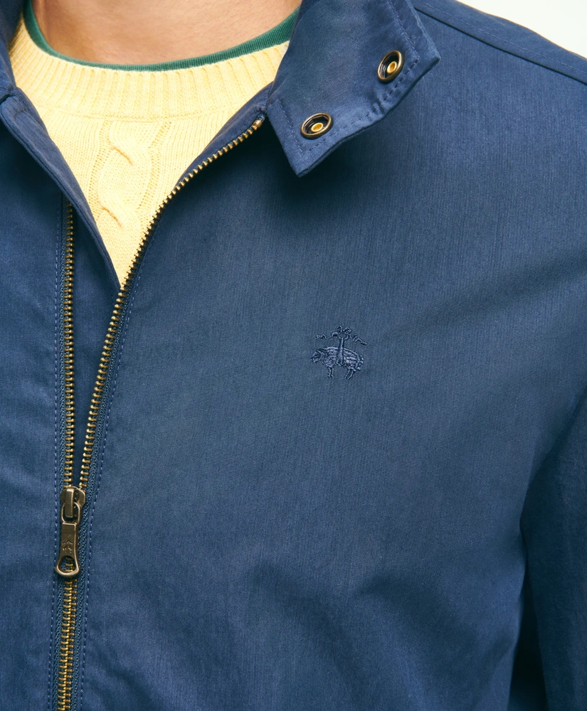 Cotton Blend Harrington Jacket, image 4