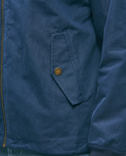Cotton Blend Harrington Jacket, image 5