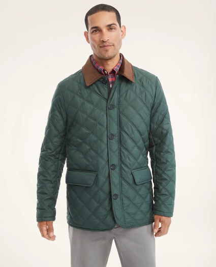 Paddock Diamond Quilted Coat, image 1