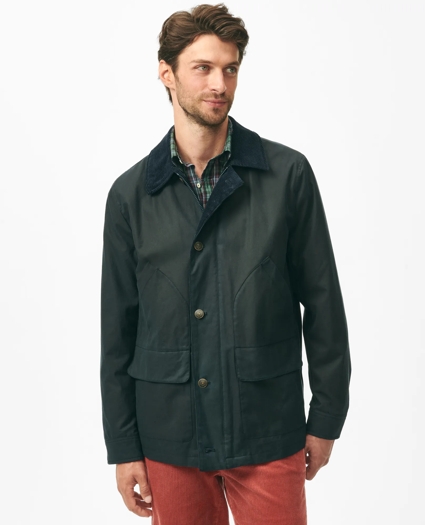 Cotton Waxed Chore Jacket, image 3