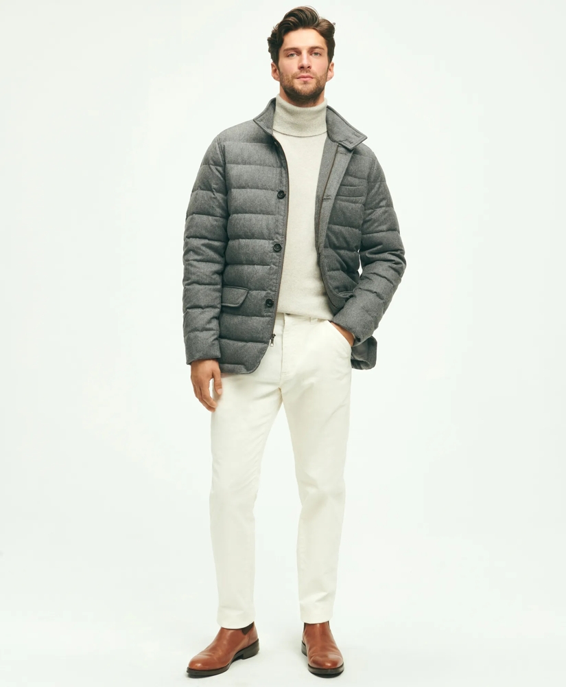 Wool Down Puffer Blazer, image 4