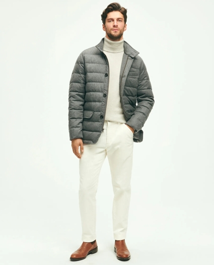 Wool Down Puffer Blazer, image 4