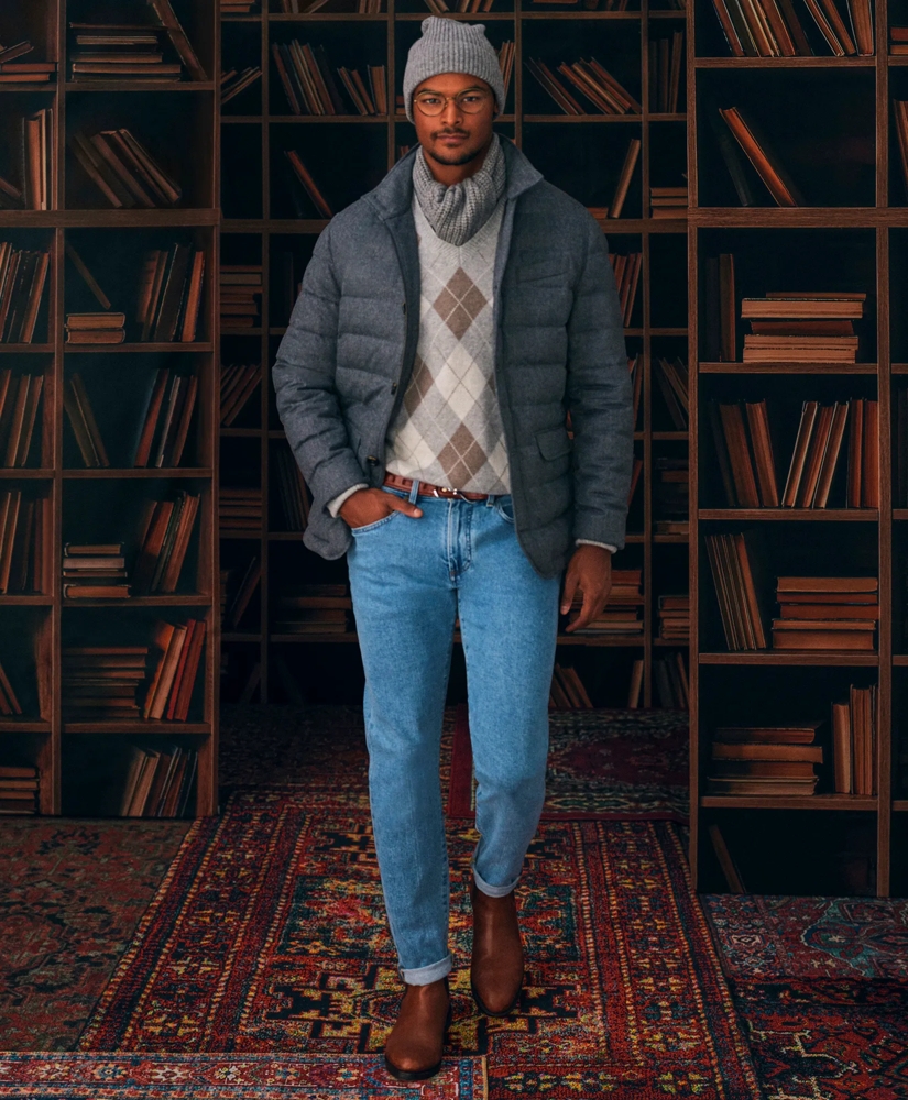 Wool Down Puffer Blazer, image 2