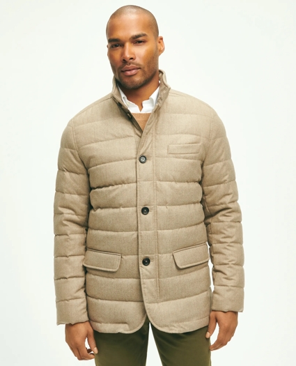 Wool Down Puffer Blazer, image 1