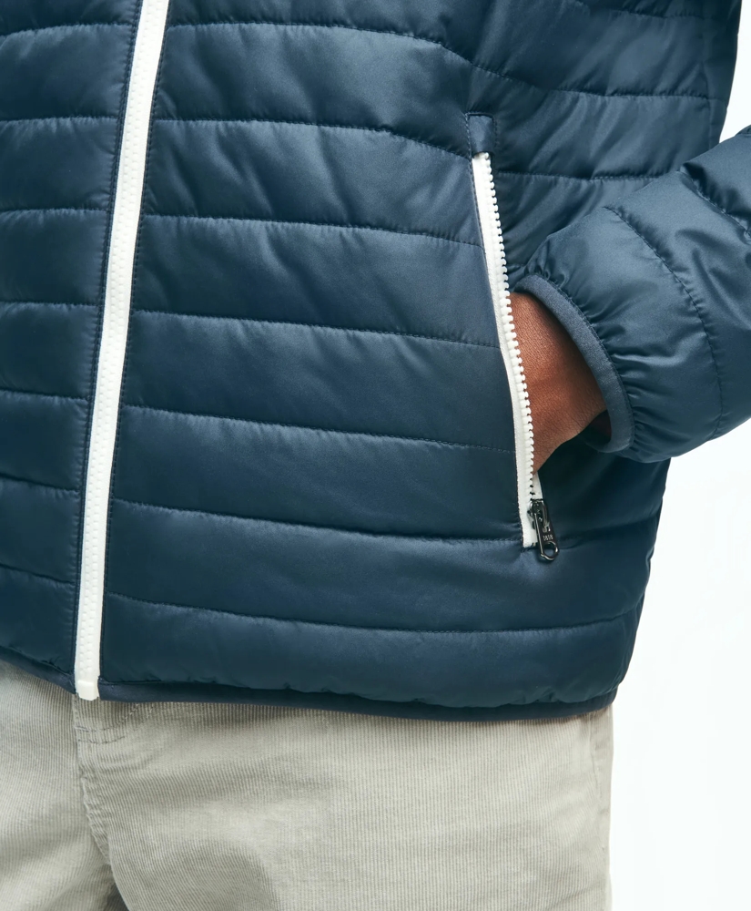 Reversible Racer Stripe Puffer Jacket, image 5