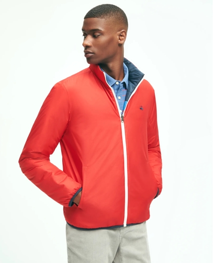Reversible Racer Stripe Puffer Jacket, image 7