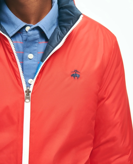 Reversible Racer Stripe Puffer Jacket, image 9