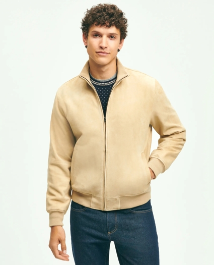 Suede Bomber Jacket, image 3