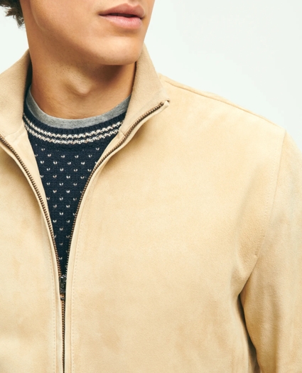 Suede Bomber Jacket, image 5
