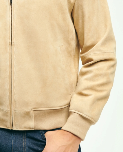 Suede Bomber Jacket, image 6