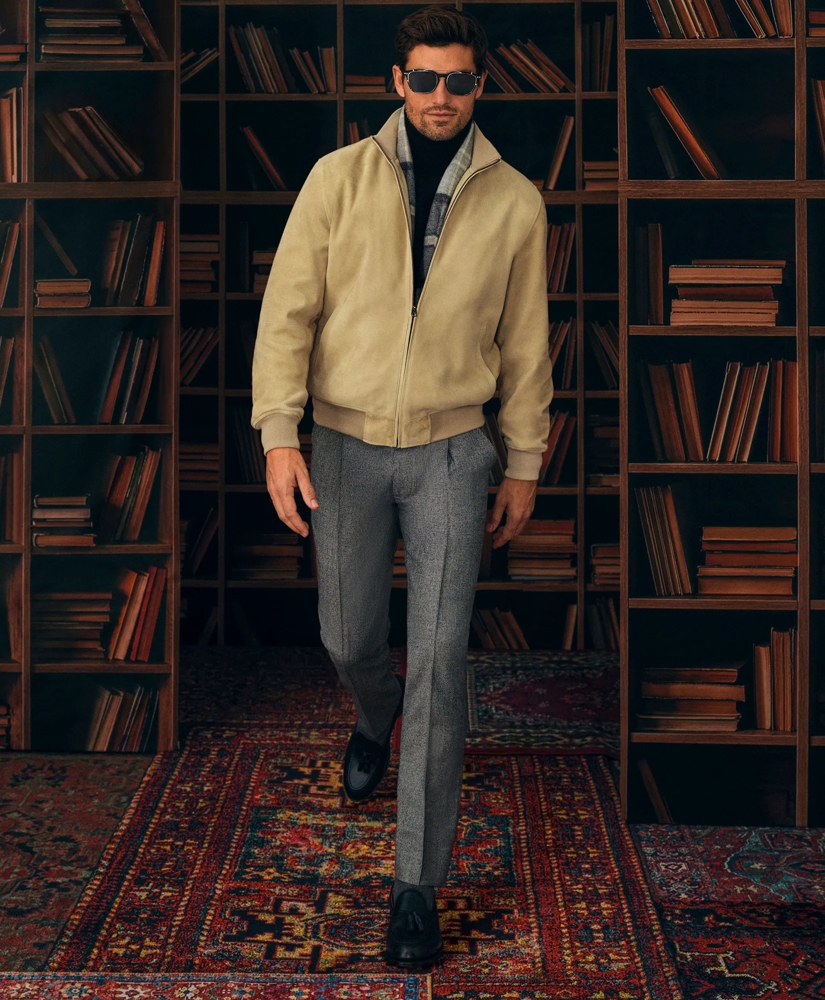 Suede Bomber Jacket, image 2