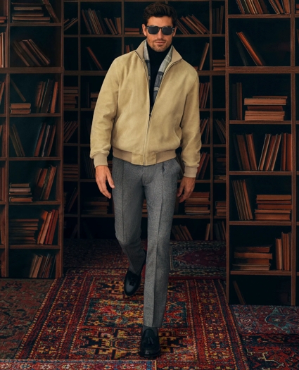 Suede Bomber Jacket, image 2