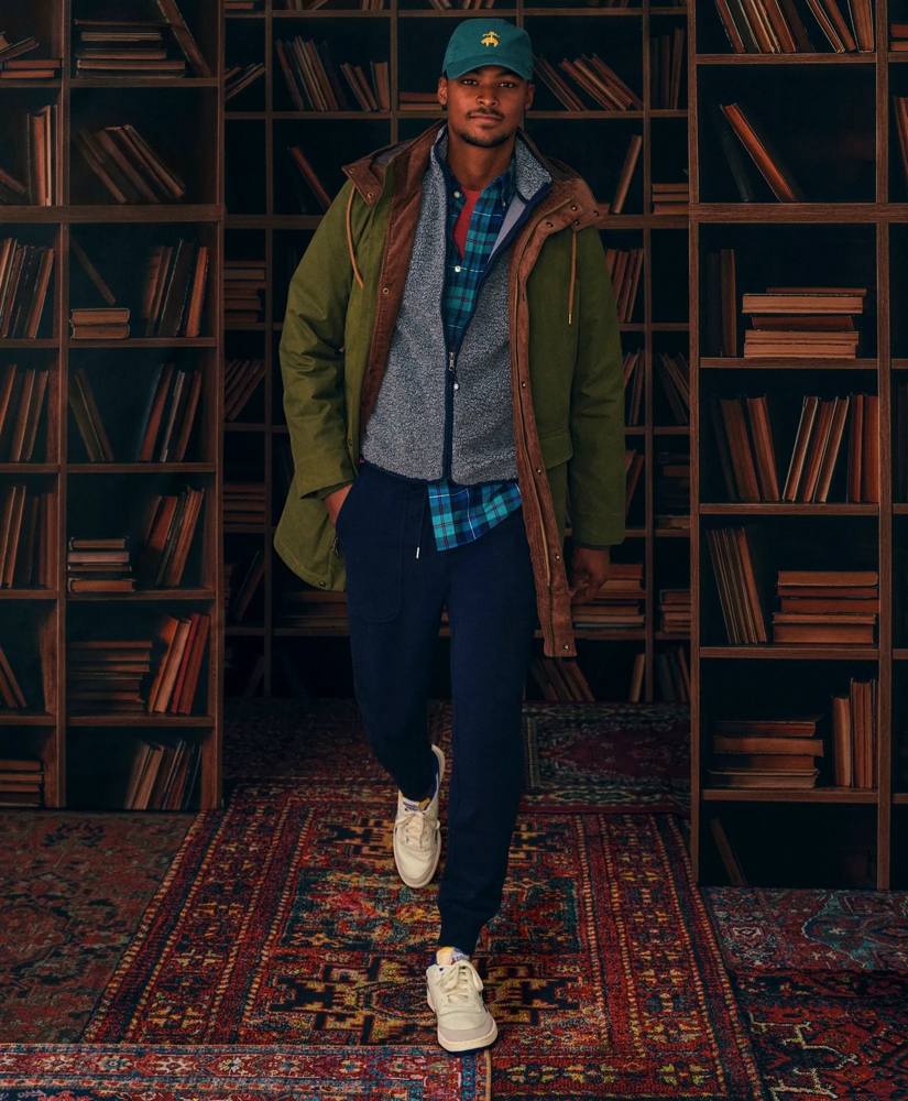Cotton Hooded Waxed Parka, image 2