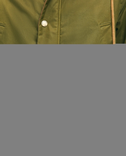 Cotton Hooded Waxed Parka, image 8