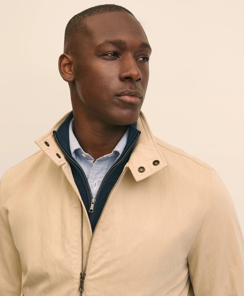 Bomber Jacket in Cotton Blend, image 3