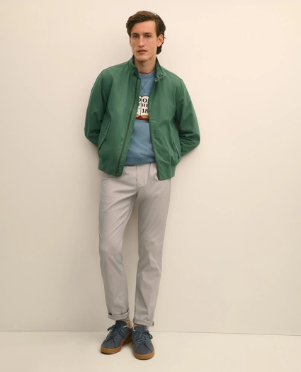 Bomber Jacket in Cotton Blend, image 1