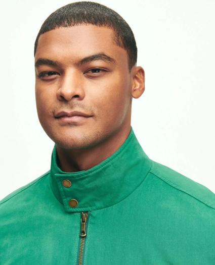 Harrington Jacket in Cotton Blend, image 4