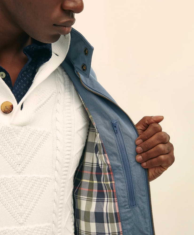 Harrington Jacket in Cotton Blend Harrington Jacket in Cotton Blend