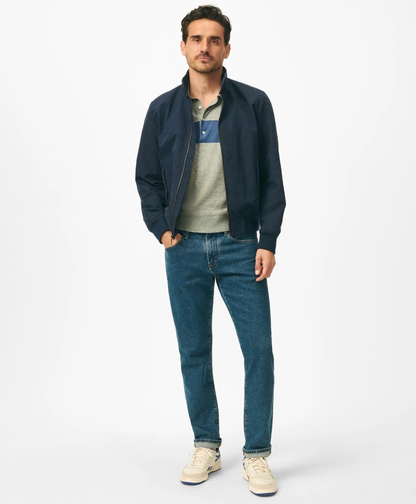 Harrington Jacket in Cotton Blend, image 2