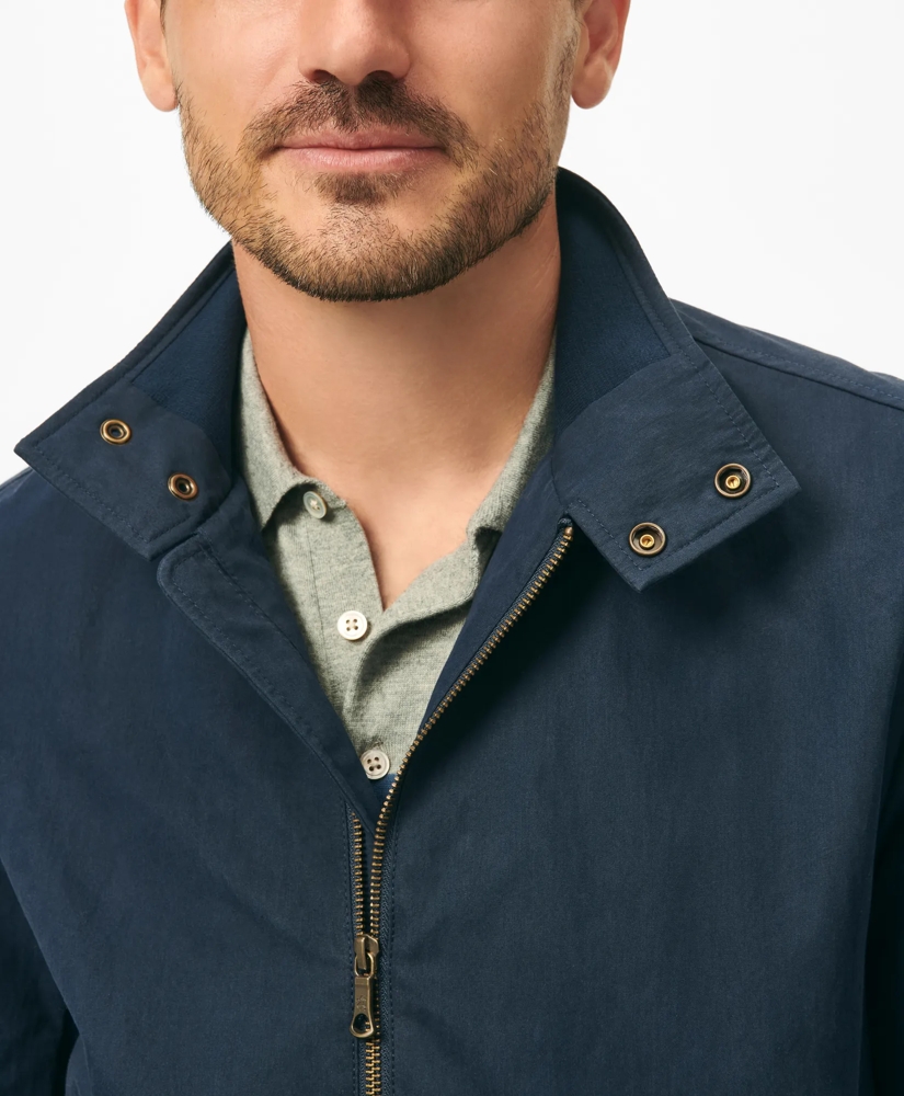 Harrington Jacket in Cotton Blend, image 5