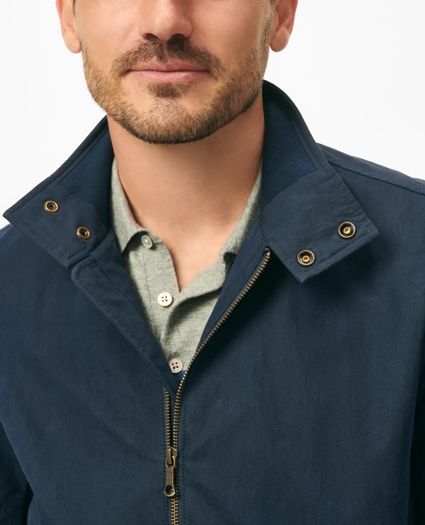 Harrington Jacket in Cotton Blend, image 5