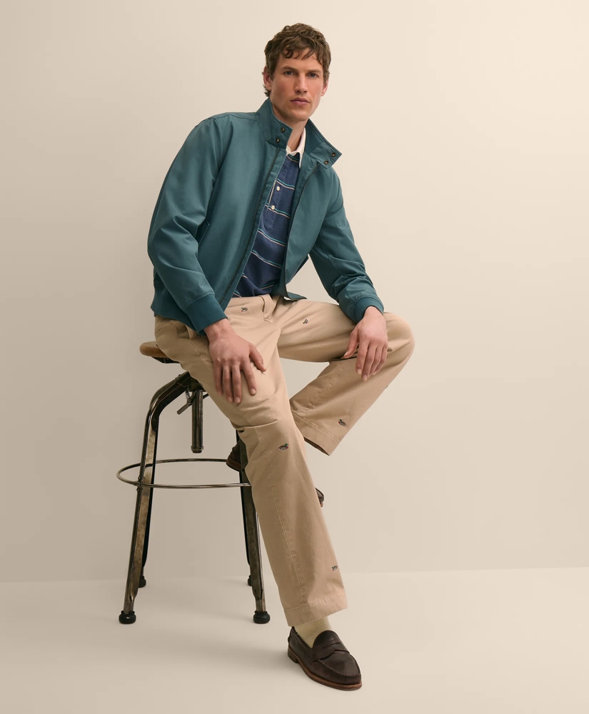 Bomber Jacket in Cotton Blend, image 2