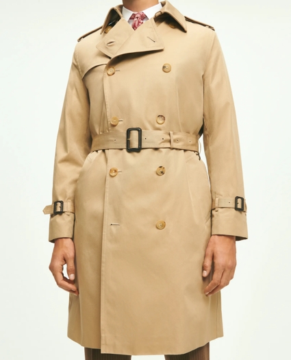 Supima® Cotton Gabardine Trench Coat, image 2