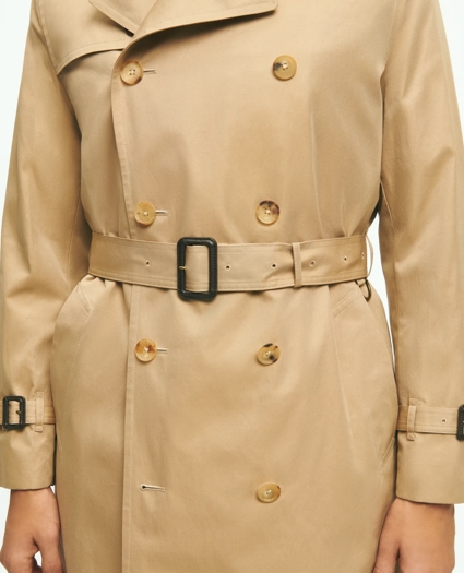 Supima® Cotton Gabardine Trench Coat, image 5