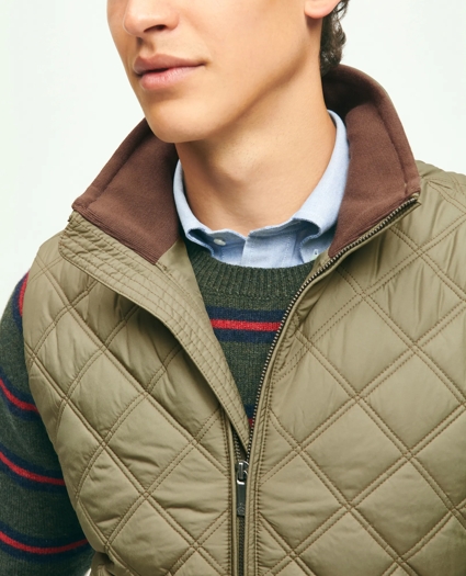 Paddock Diamond Quilted Vest, image 4
