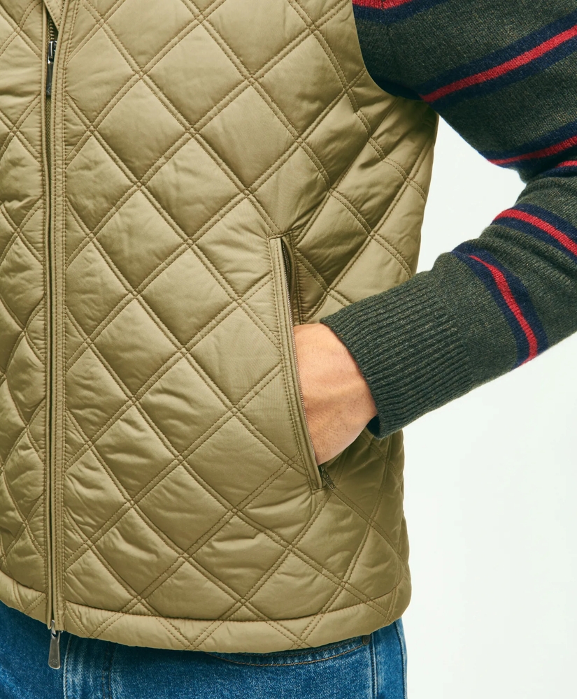Paddock Diamond Quilted Vest, image 5