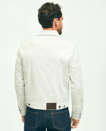Medium Wale Corduroy Trucker Jacket, image 3