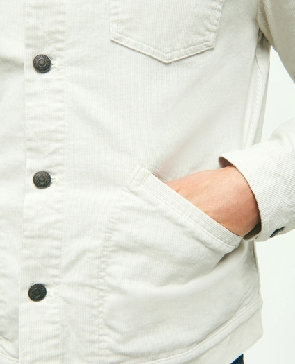Medium Wale Corduroy Trucker Jacket, image 5