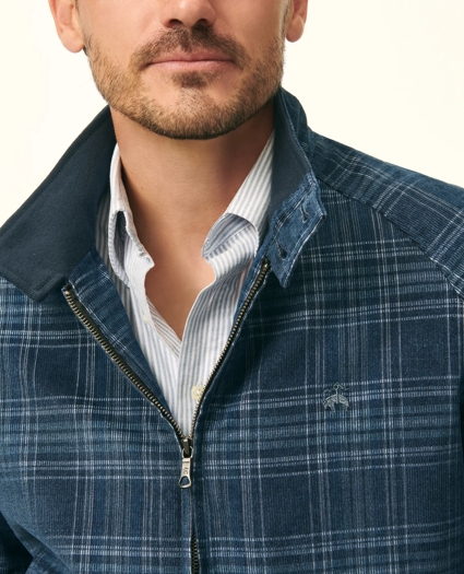Plaid Corduroy Harrington Jacket in Thermore®-Filled Cotton, image 2