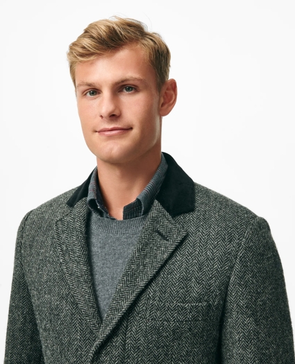 Chesterfield Coat in Harris Tweed Wool, image 2