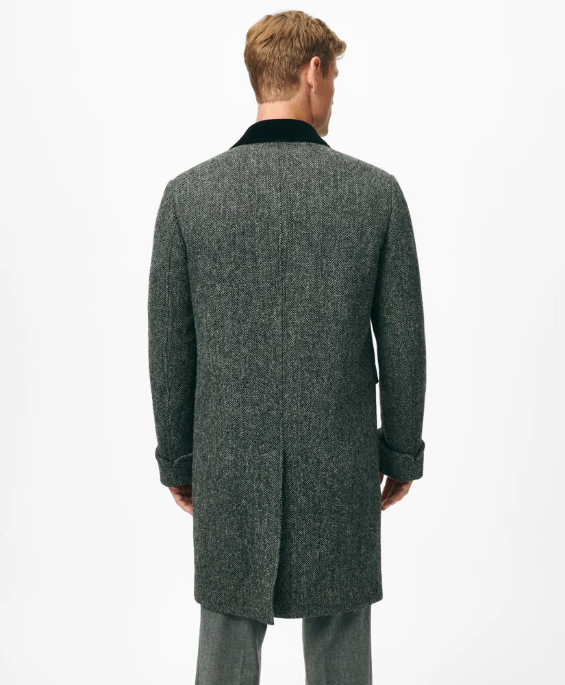 Chesterfield Coat in Harris Tweed Wool Chesterfield Coat in Harris Tweed Wool