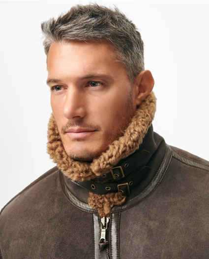Shearling Flight Jacket, image 7