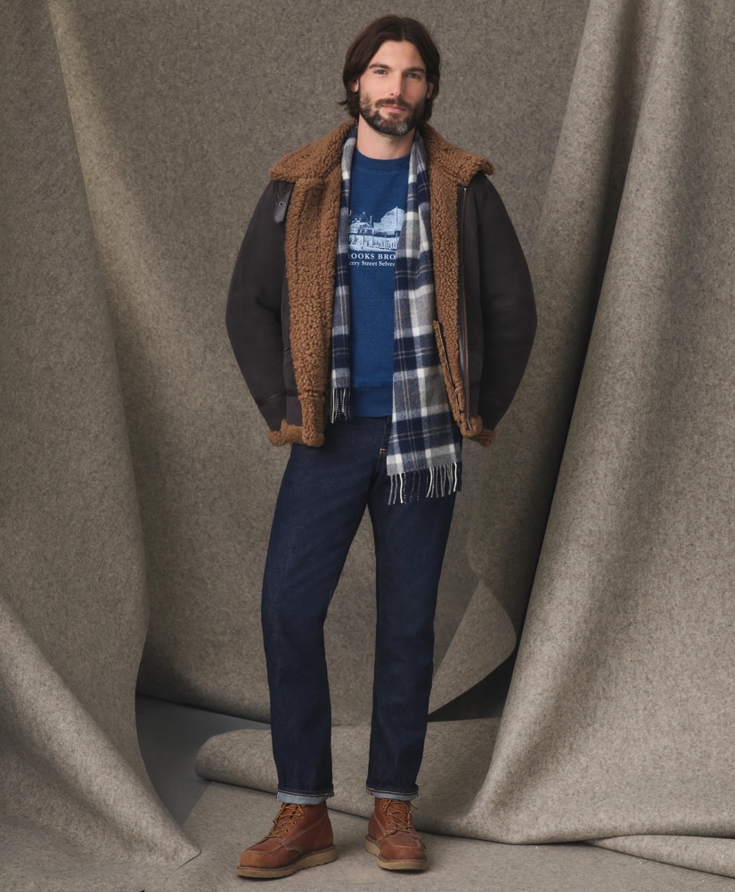Shearling Flight Jacket, image 8