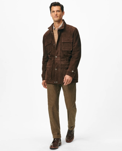 Suede Field Jacket, image 1