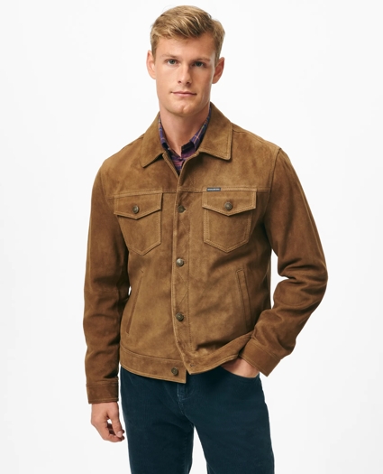 Suede Trucker Jacket, image 2