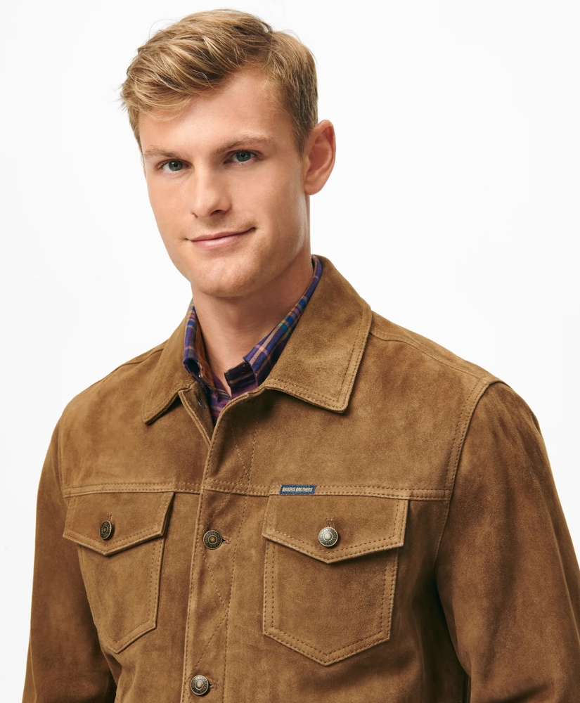 Suede Trucker Jacket, image 3