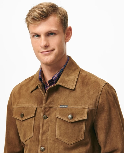 Suede Trucker Jacket, image 3