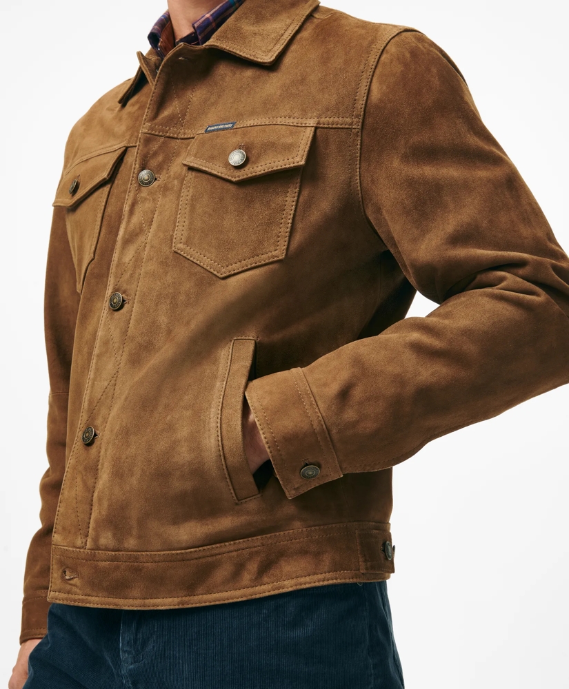 Suede Trucker Jacket, image 5