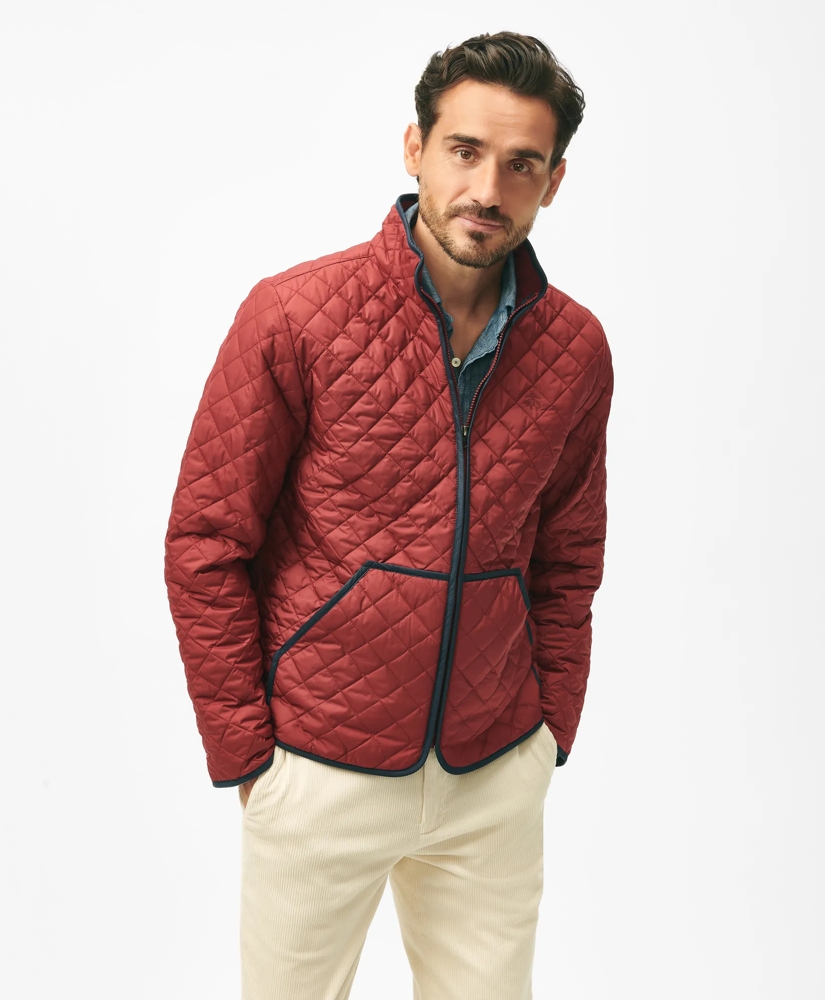 Diamond Quilted Liner Jacket, image 1