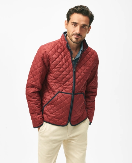 Diamond Quilted Liner Jacket, image 1