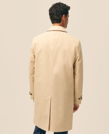 Bonded Cotton Top Coat with Removable Liner in Black Watch, image 3