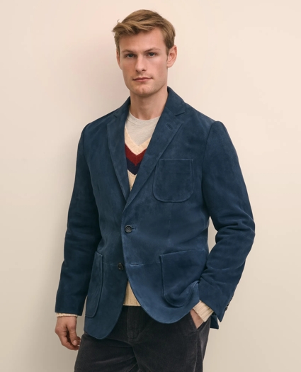 Suede Patch Pocket Sport Coat, image 1